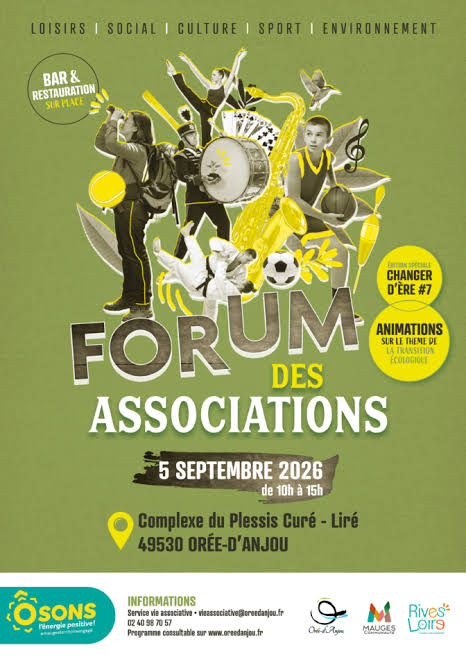Retrouvez-nous au Forum des Associations 2026 !