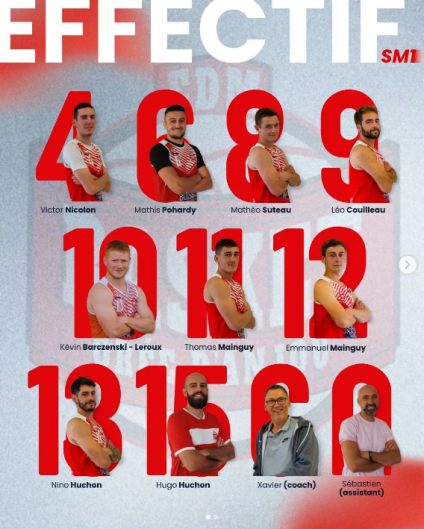 Seniors Masculins 1